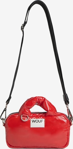 Borsa a mano 'Glossy Mini' di Wouf in rosso: frontale