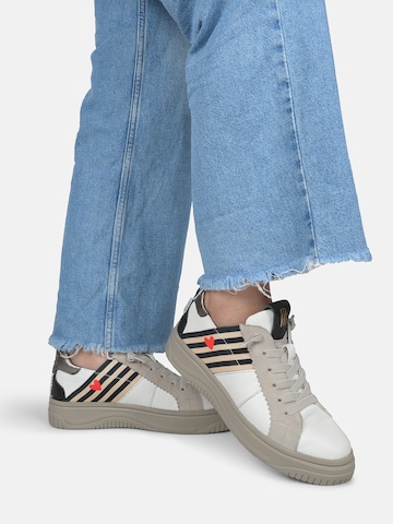 Crickit Platform trainers ' SILVIA ' in Beige