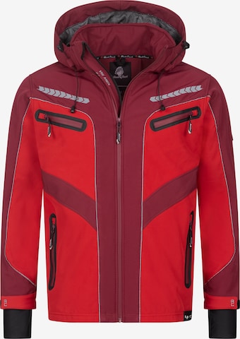 Rock Creek Outdoor jacket 'Jacke' in Red: front