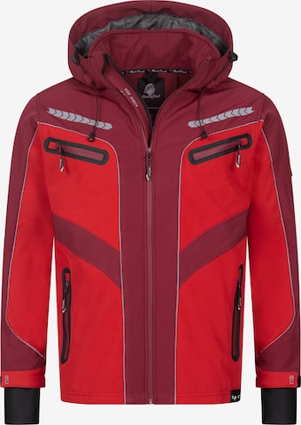 Rock Creek Outdoorjacke 'Jacke' in Rot: Vorderseite