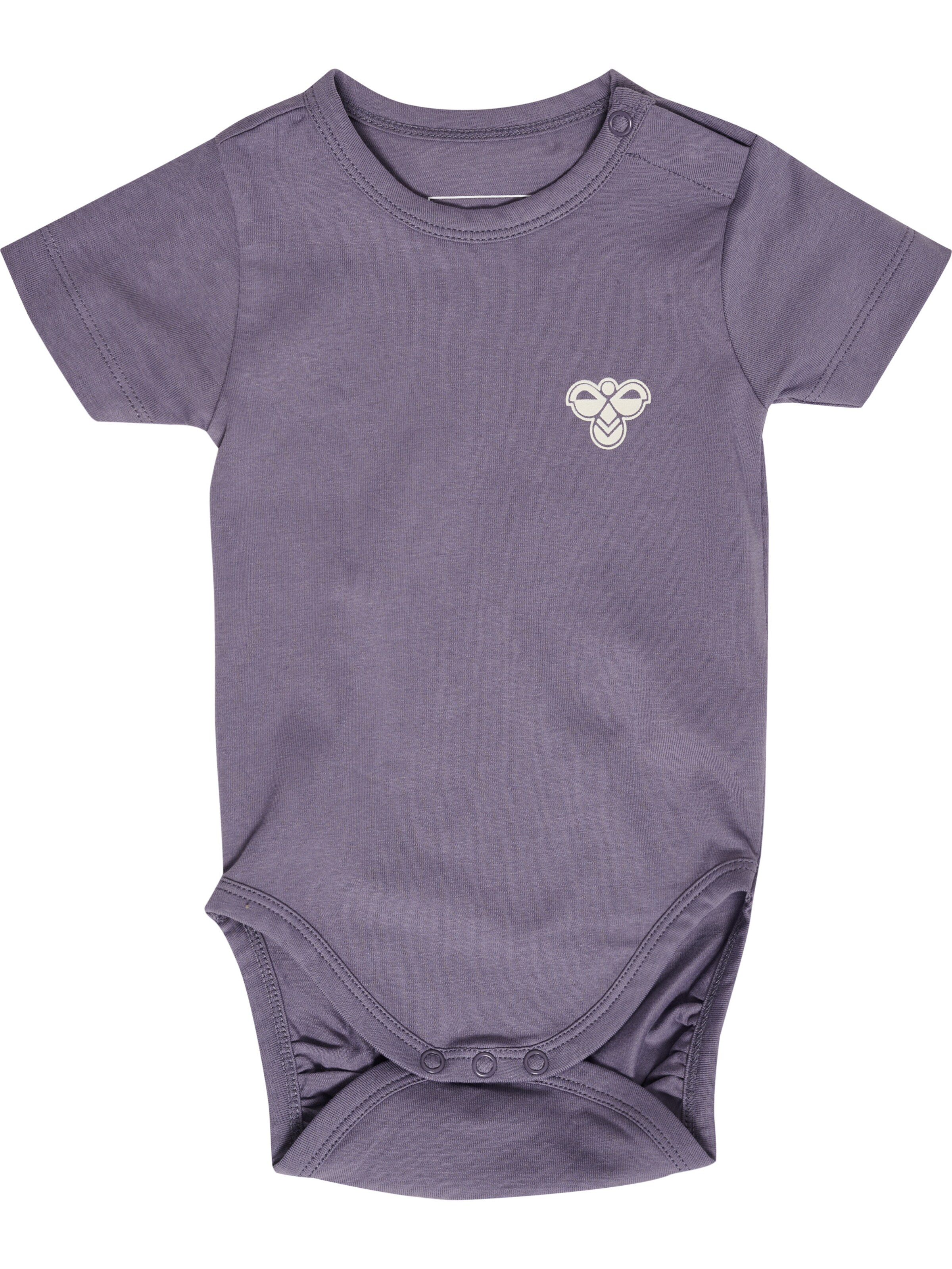 Barboteuse / body Hummel en violet : devant