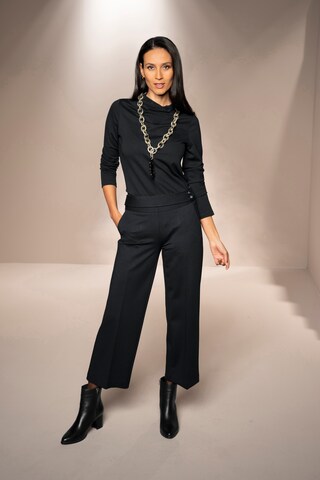 heine Wide leg Broek in Zwart