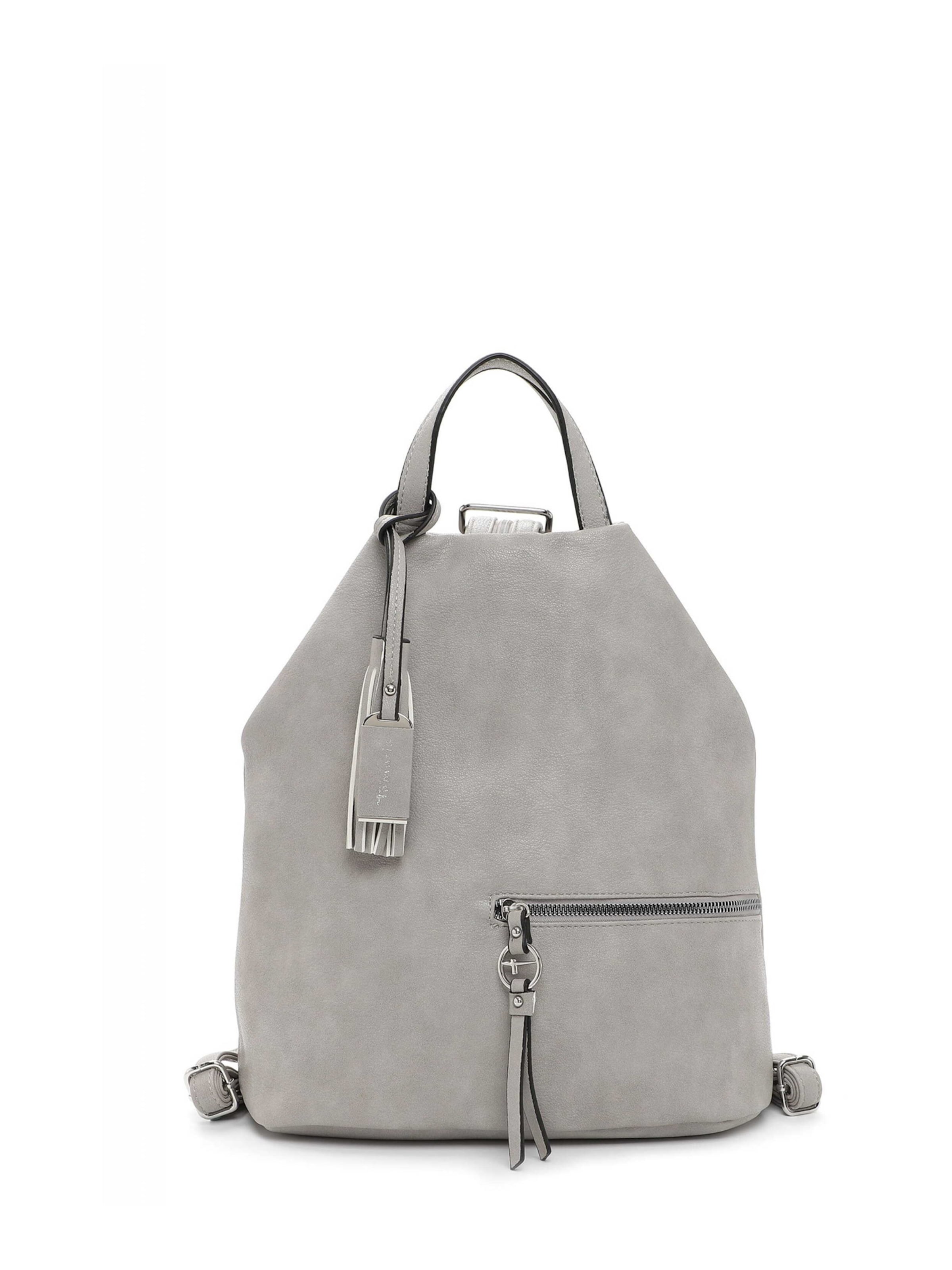 Tamaris Rucksack 'Nele' in Grau: Vorderseite