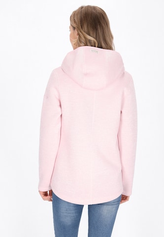 Veste en polaire Schmuddelwedda en rose