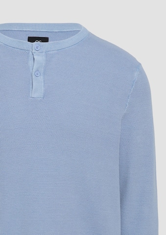 Pull-over QS en bleu