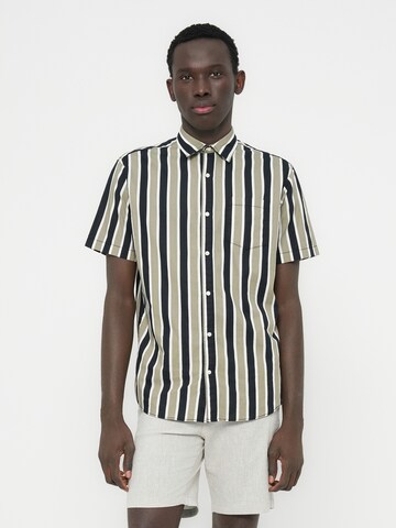 Regular fit Camicia 'JJETHAN' di JACK & JONES in blu: frontale