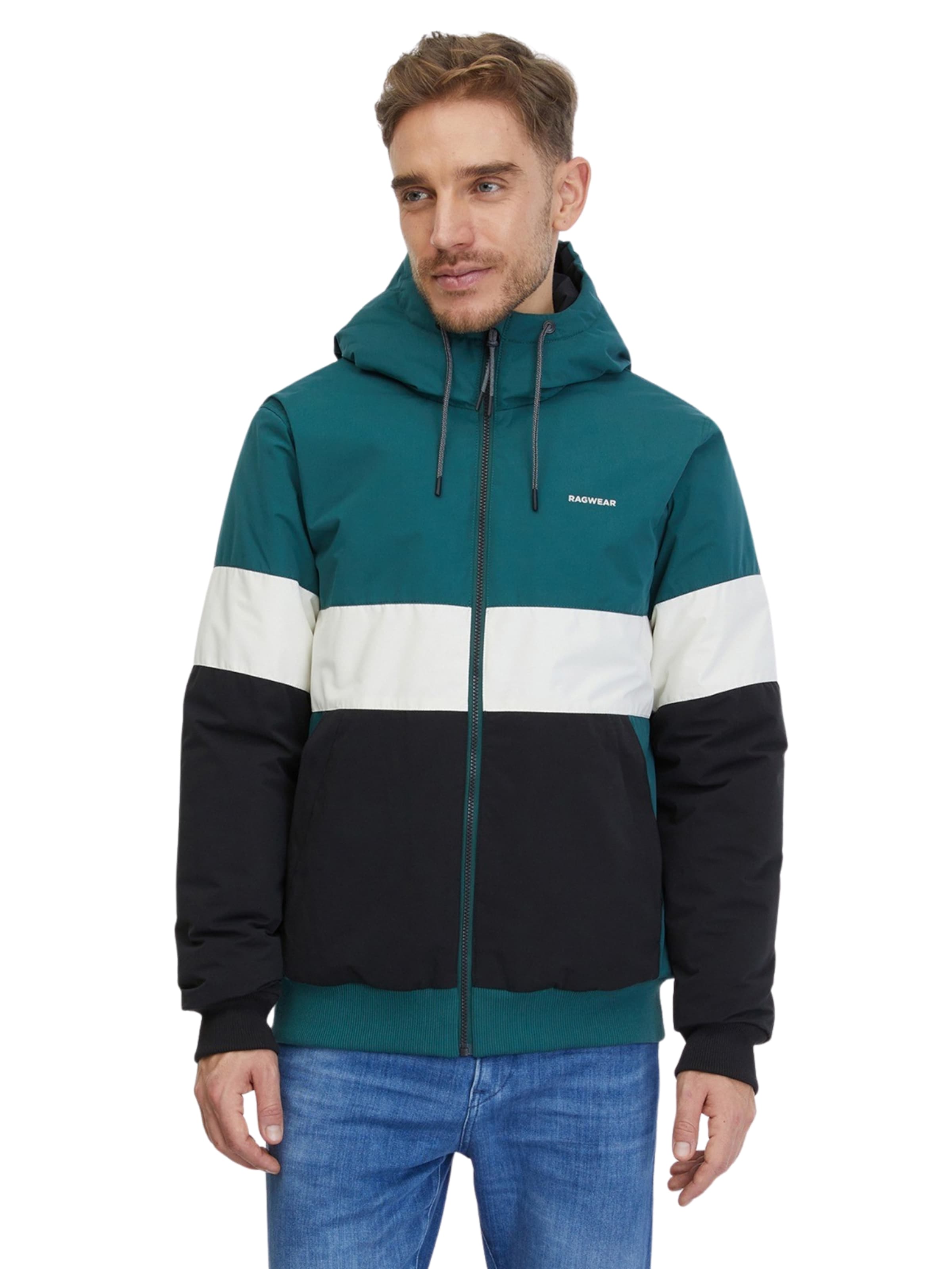 Giacca invernale 'JINIG WARM' di Ragwear in verde: frontale