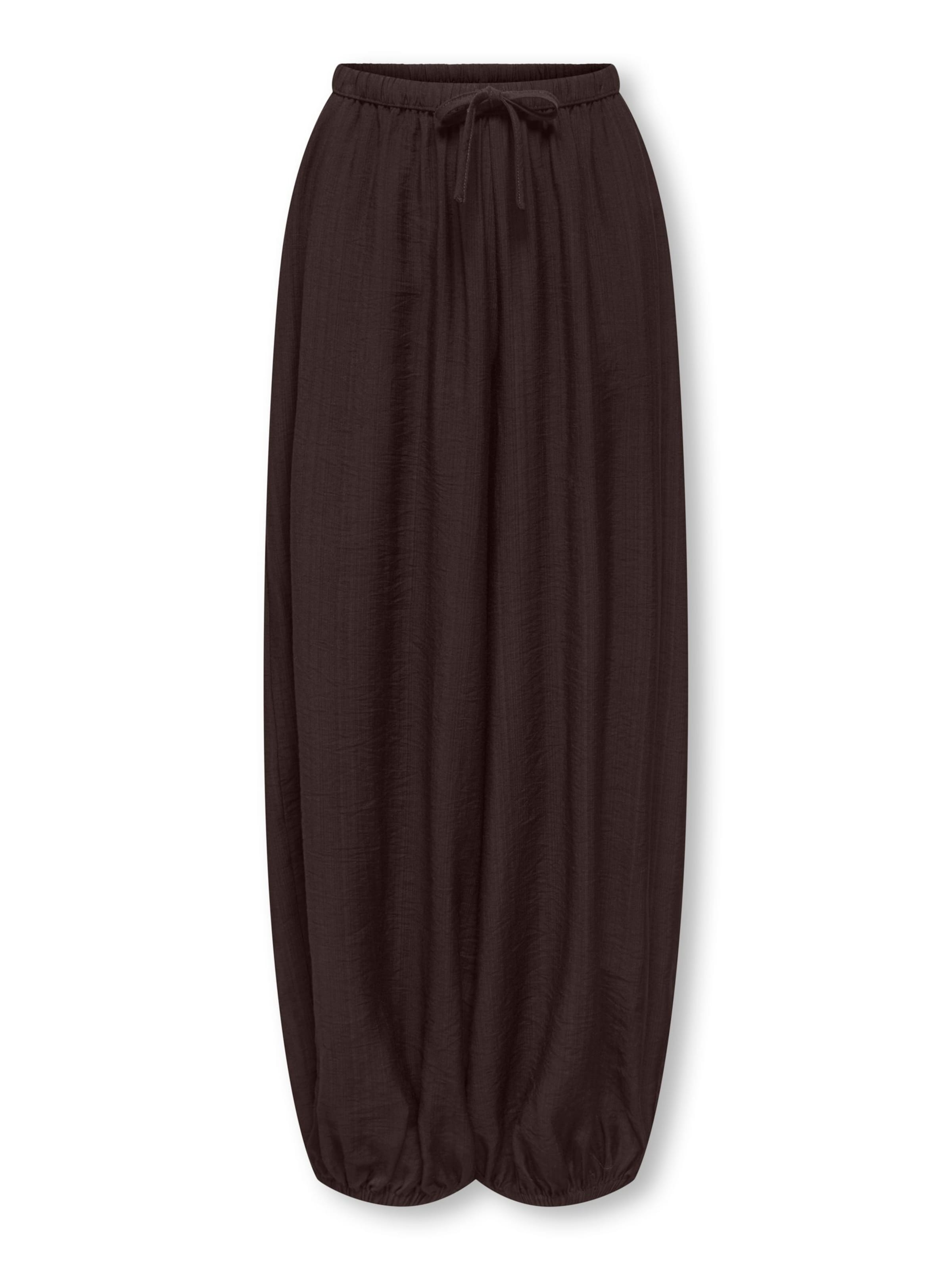 Pantalon 'KOGVasia' ONLY GIRLS en marron : devant