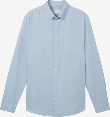 TOM TAILOR Hemd in Blau: Vorderseite