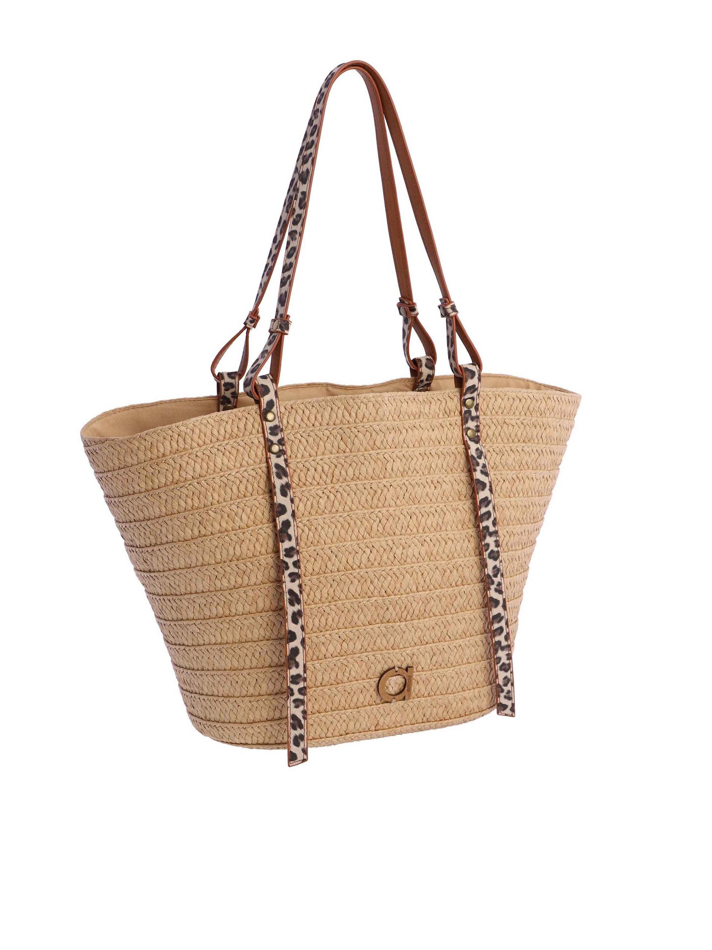 Amichi - Bolsa de playa 'Soleil' en marrón