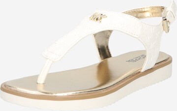 Michael Kors Sandals 'Brandy Paislee' in White: front