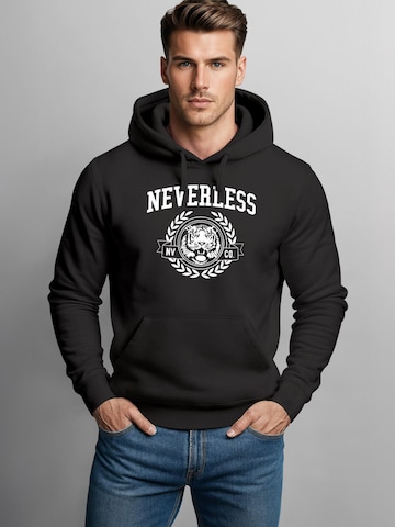 Neverless Sweatshirt 'Oldschool 2' in Black