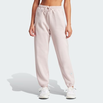 ADIDAS BY STELLA MCCARTNEY Tapered Sportsbukser i pink: forside