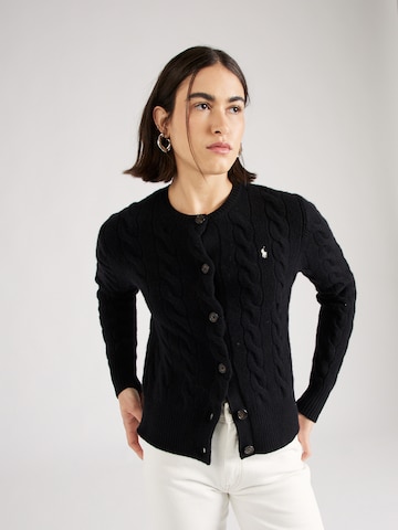 Cardigan Polo Ralph Lauren en noir : devant