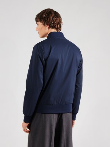 Calvin Klein Преходно яке 'MATTE' в синьо: отзад