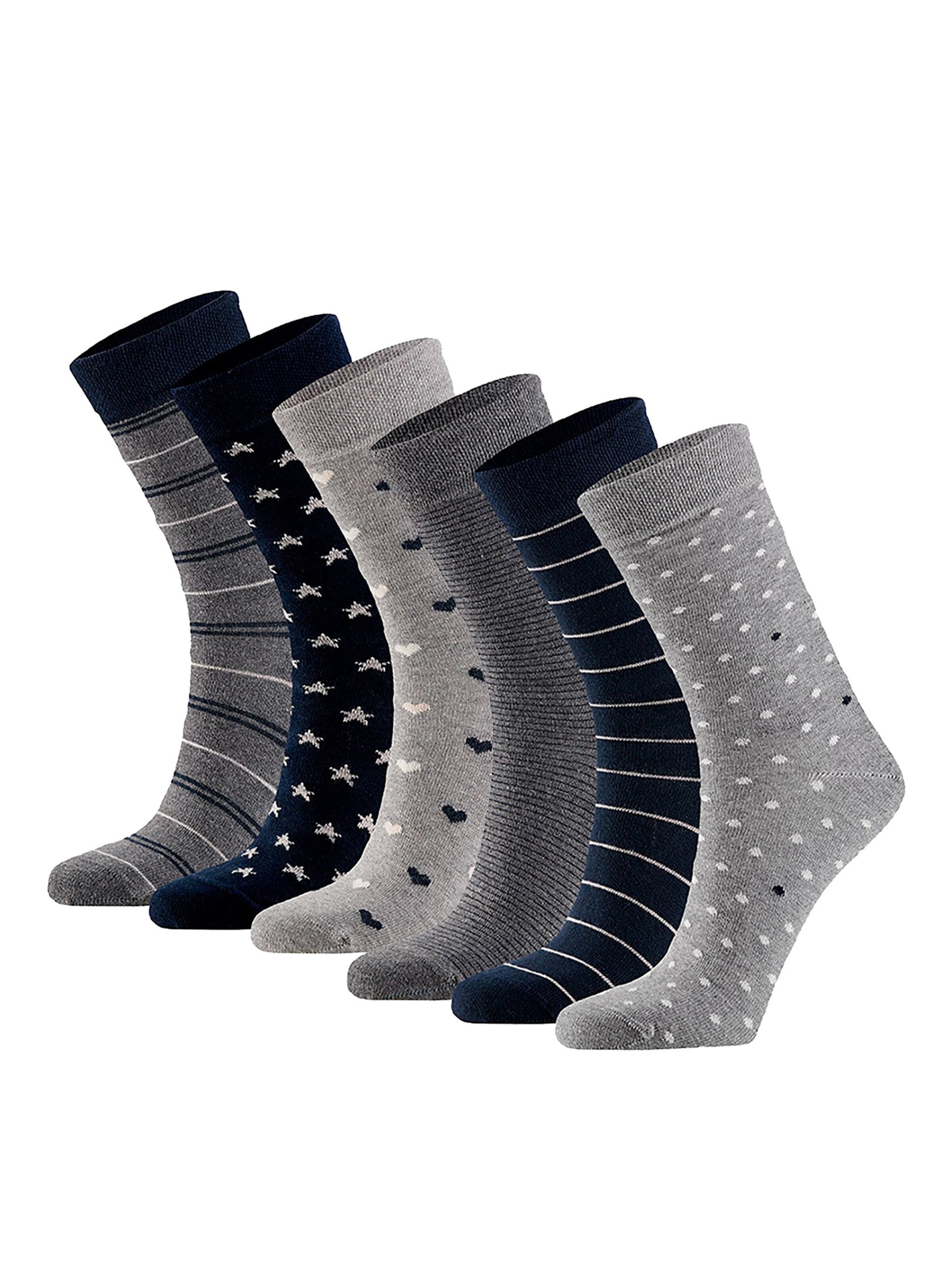 Apollo Trachtensocken 'Bio'‌ in Grau: Vorderseite