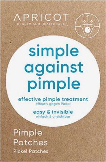 Apricot Patches 'Pimple' in weiß, Produktansicht