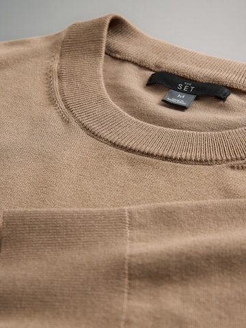The Set - Pullover em castanho