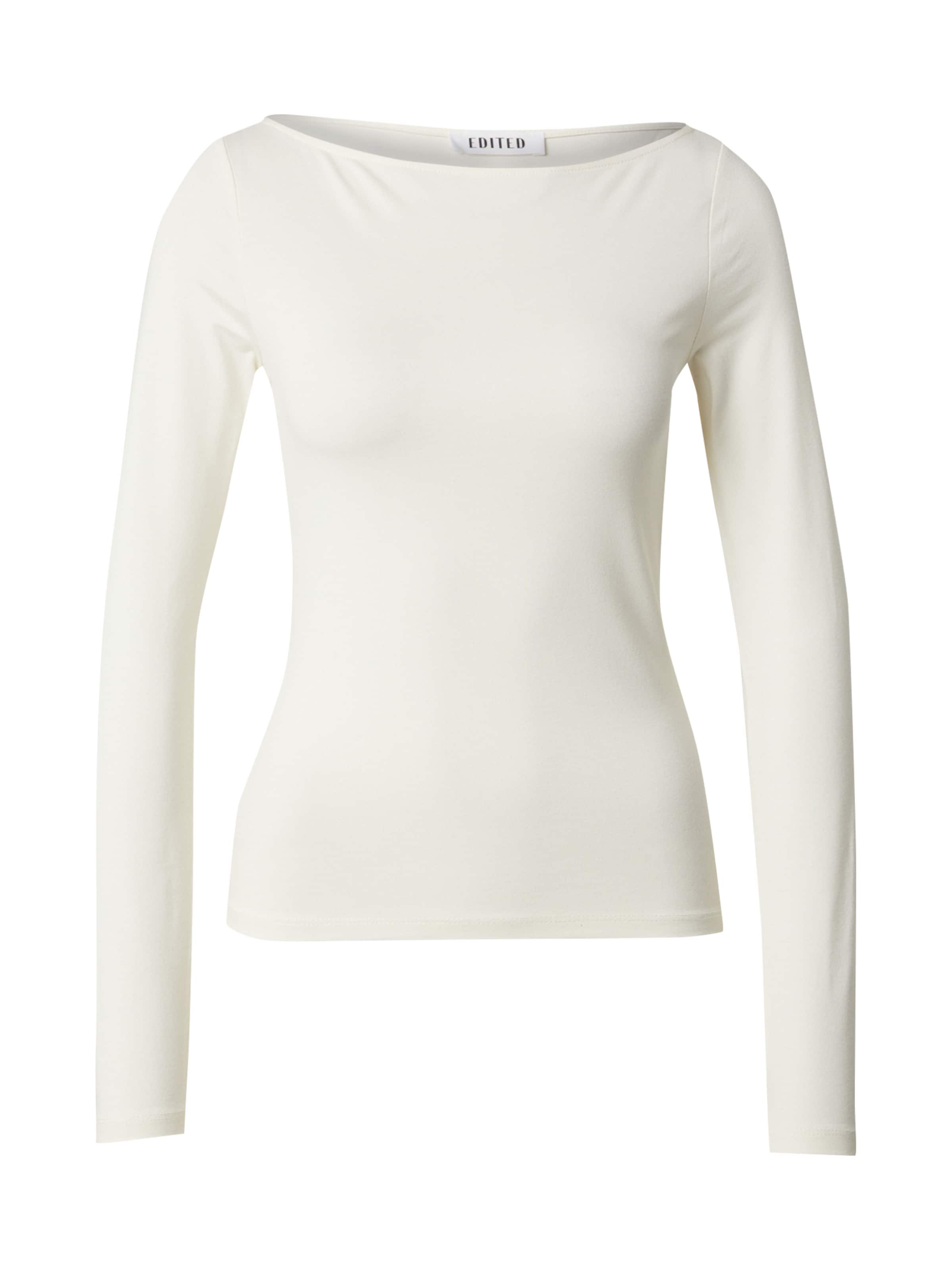 EDITED Koszulka 'Raven'' w kolorze biały: przód