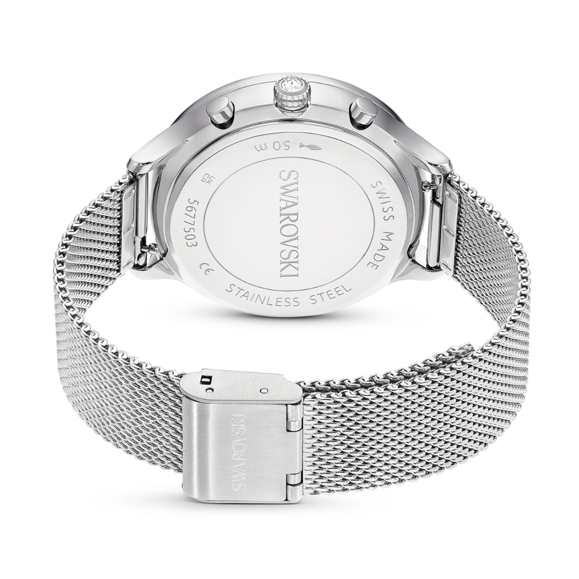 Swarovski Analog watch in Silver