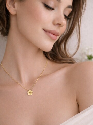 Pure Schmuck Kette 'Clover Bright'‌‌‌‌‌‌‌‌‌ in Gold