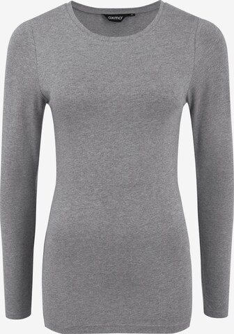 Oxmo Shirt 'Marie' in Grey: front