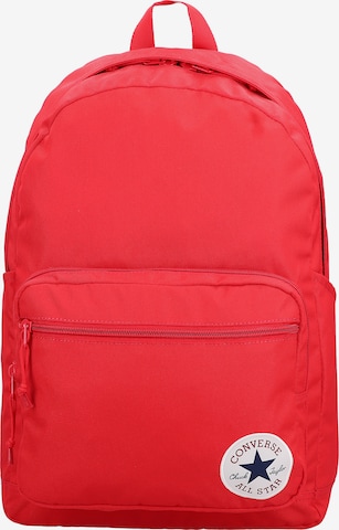 CONVERSE Rucksack 'Go 2' in Rot: predná strana