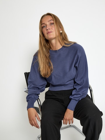 Pull-over 'Dana' minus en bleu