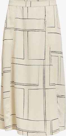 Gonna 'OBJFrame' di OBJECT in beige: frontale