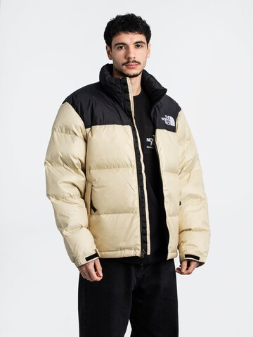 THE NORTH FACE Средняя посадка Зимняя куртка '1996' в Бежевый: спереди