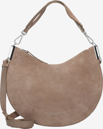 Coccinelle Shoulder Bag 'Sunup' in Grey: front