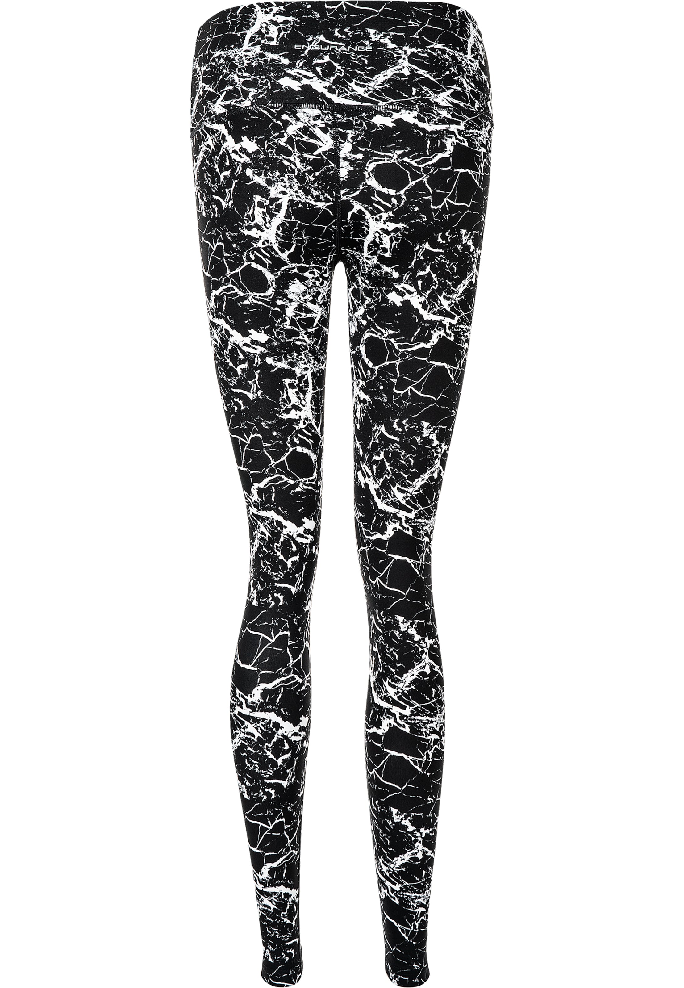 ENDURANCE Skinny Workout Pants 'Alec' in Black