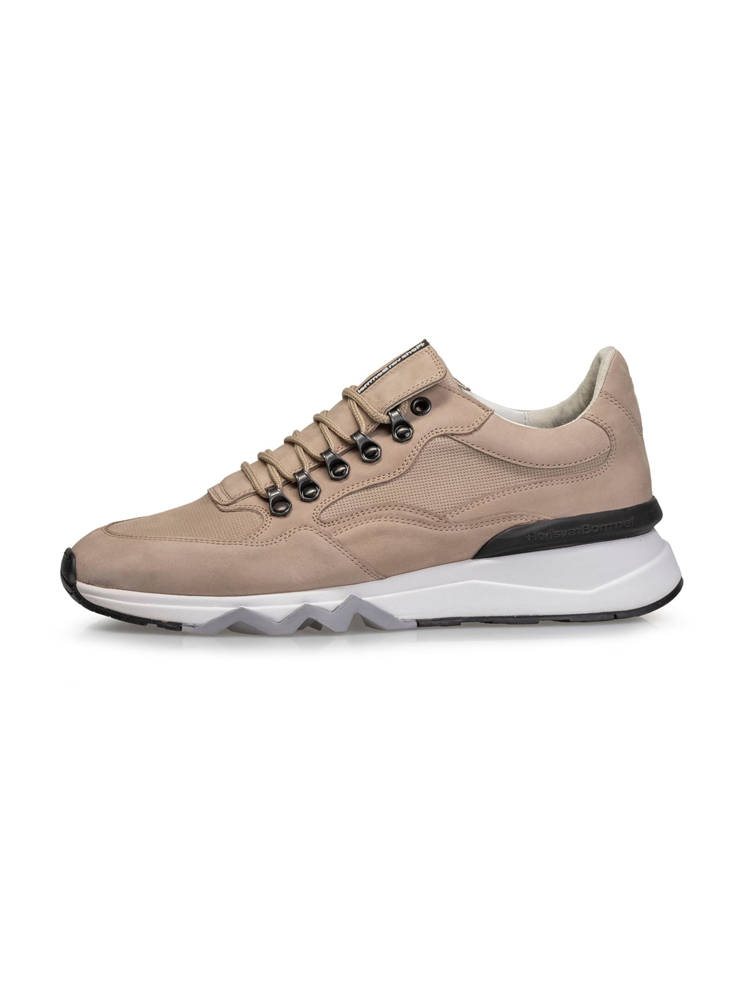 Floris van Bommel Sneakers laag 'DE ZAGER 01' in Beige: voorkant