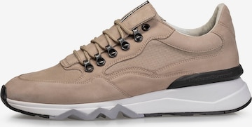 Sneaker bassa 'DE ZAGER 01' di Floris van Bommel in beige: frontale