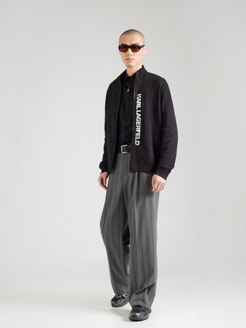 Karl Lagerfeld Bluza rozpinana w kolorze czarny