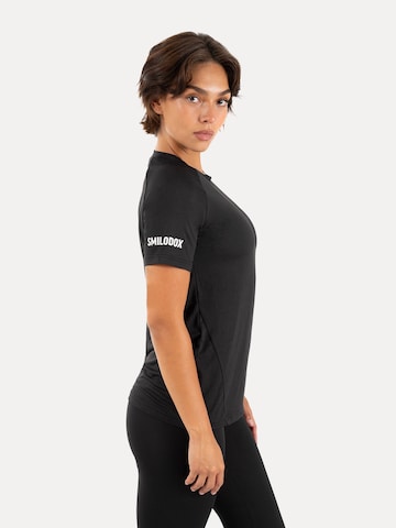 Smilodox T-Shirt ' Selia ' in Schwarz