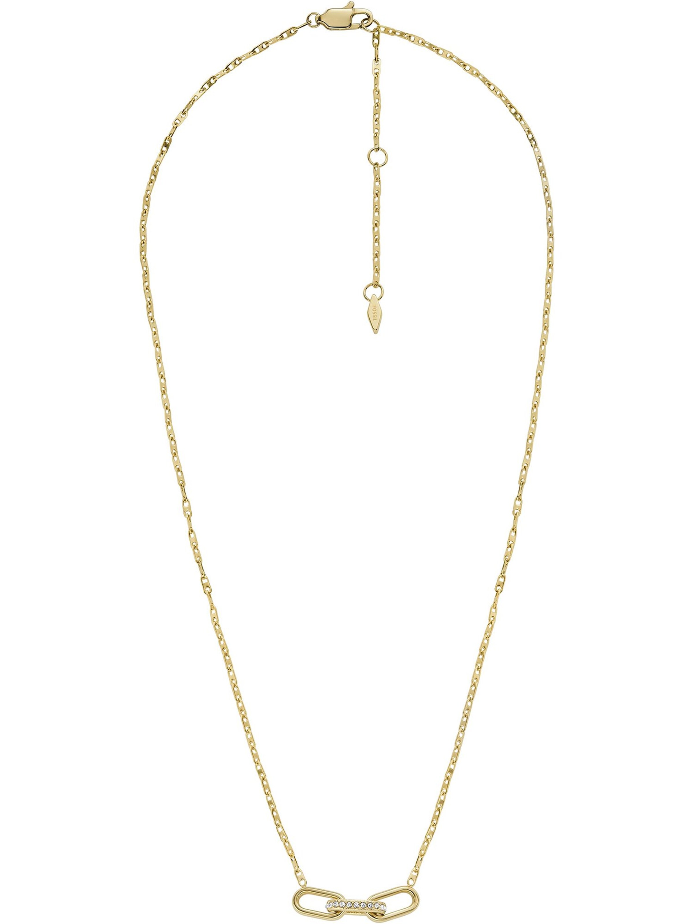 FOSSIL Necklace in Gold: front