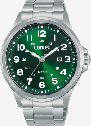 LORUS Analog Watch in Green: front