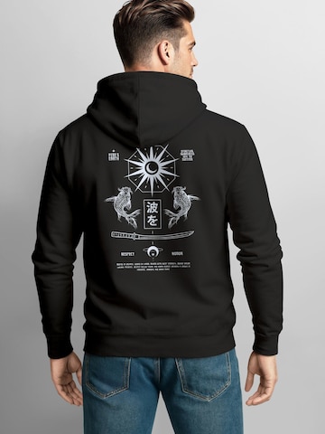 Neverless Sweatshirt 'Spiritual Awareness' in Black: front