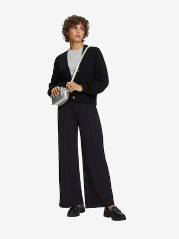 ESPRIT Knit Cardigan in Black