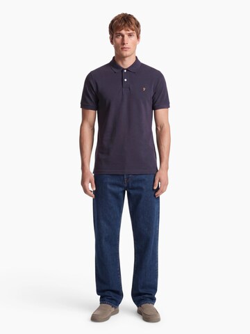 FARAH Poloshirt 'CUNNINGHAM' in Blau