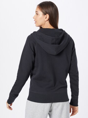 new balance Zip-Up Hoodie in Black