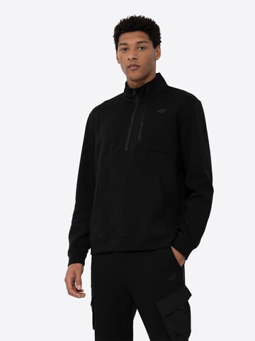 4F - Sweatshirt em preto: frente