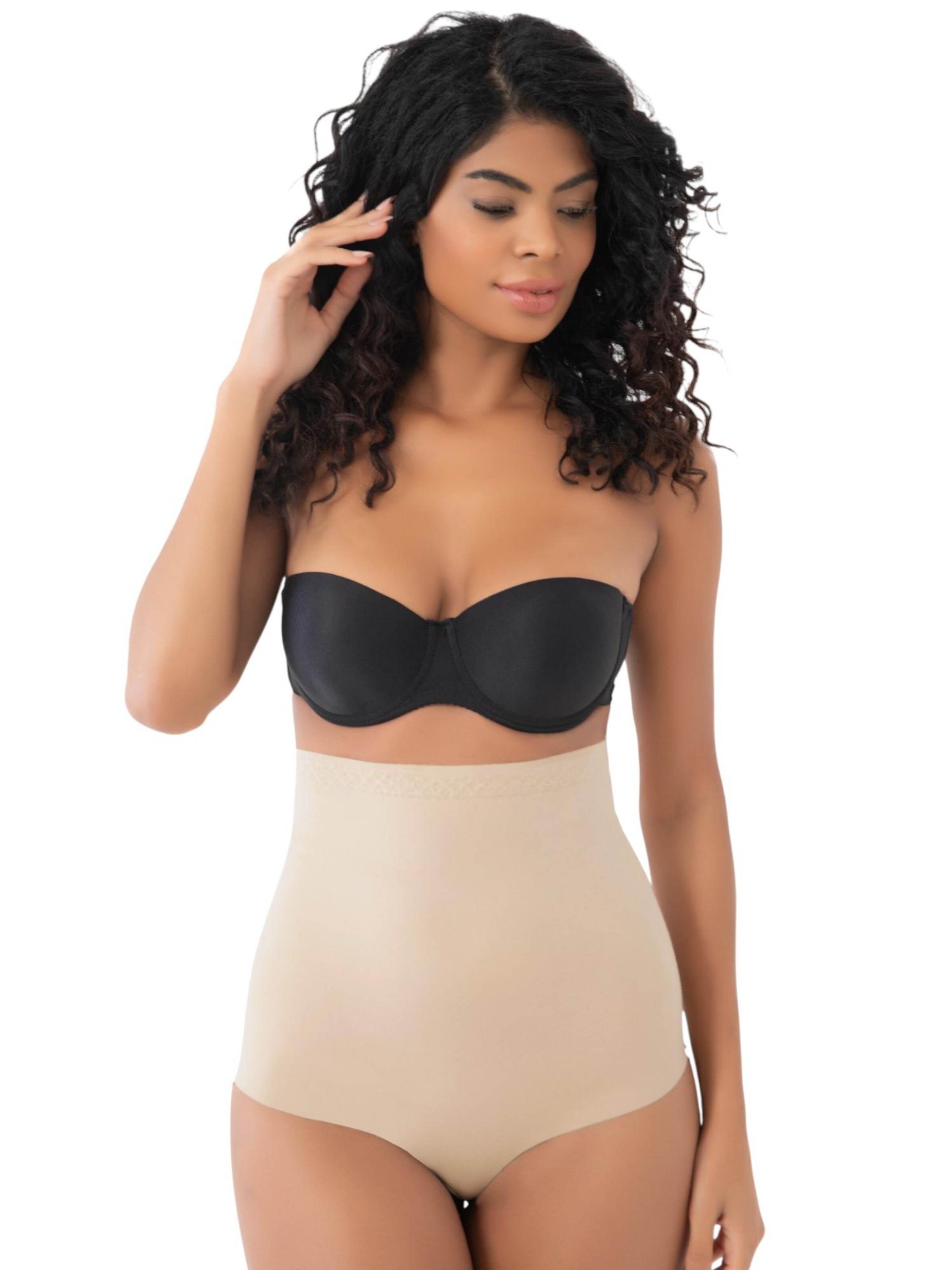 fashionshowcase Shapingslip 'LaserElegance' in Beige