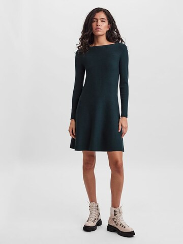 VERO MODA Knitted dress in Green