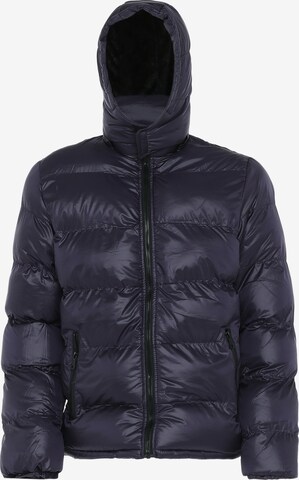 Sloan Winter Jacket in Blue: front