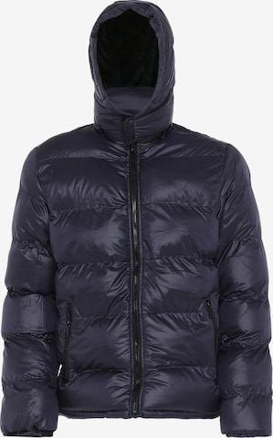 ICELOS Winter Jacket in Blue: front
