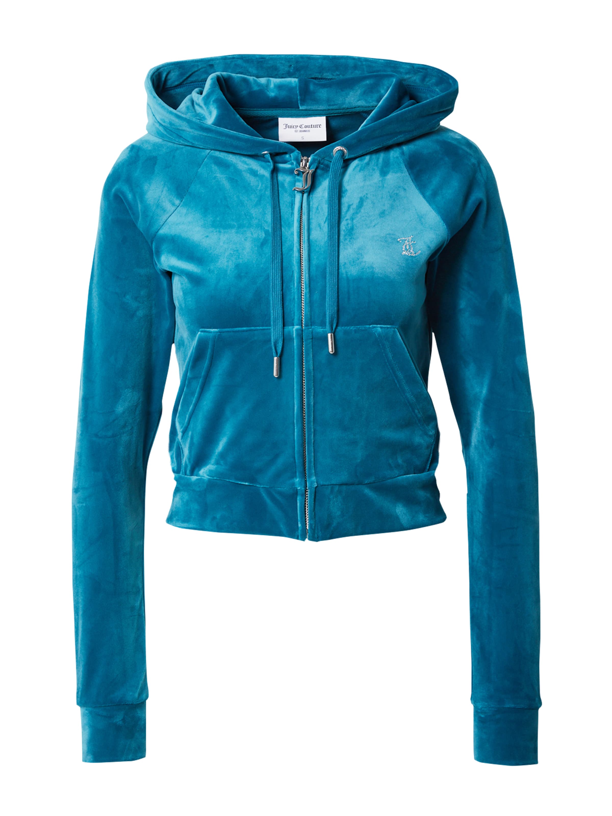 Juicy Couture Mikina 'MADISON' – modrá: přední strana