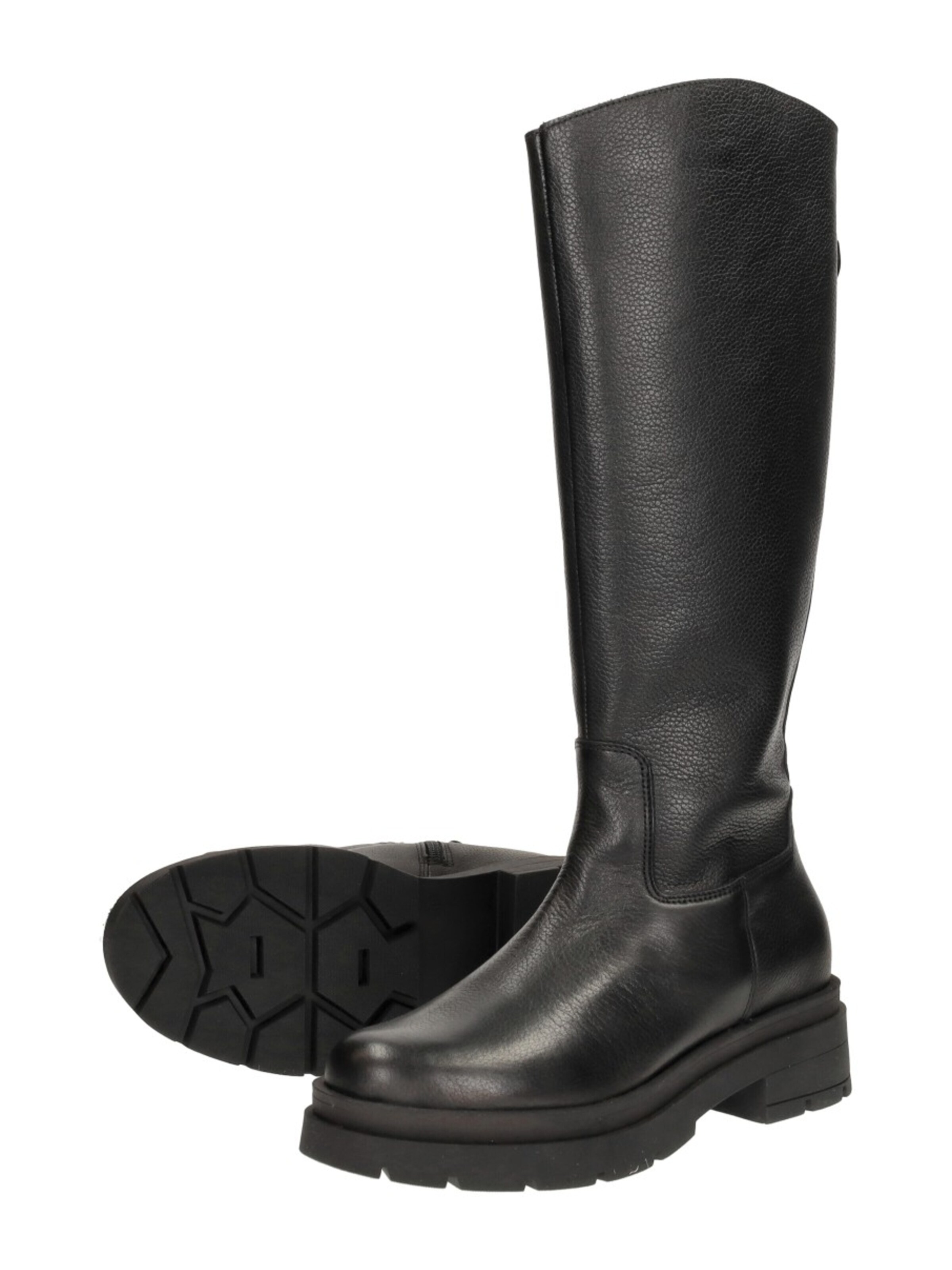 Red-Rag Boots in Black