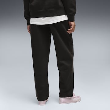 PUMA Loosefit Broek 'Essentials' in Zwart